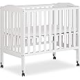 Amazon.com : Dream On Me 2-In-1 Portable Folding Stationary Side Crib ...