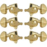Grover 102-18G Rotomatic 18:1 3 per Side Machine Heads, Gold