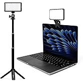 Lume Cube Broadcast Lighting Kit Live Stream Webcam Light for Computer & Laptop Enhance Video Calls Streaming & Vlogging Incl
