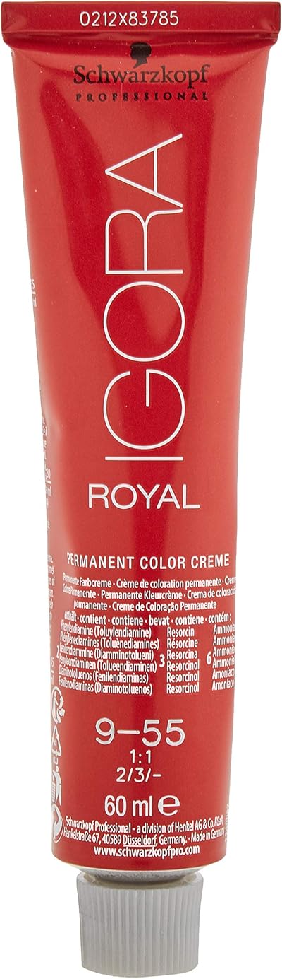 Schwarzkopf Igora Royal 9-55 60ml Hair Color Custom Shade