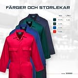 Portwest S999 Classic PolyCotton Coverall Navy XS Regular Six Pockets view 4