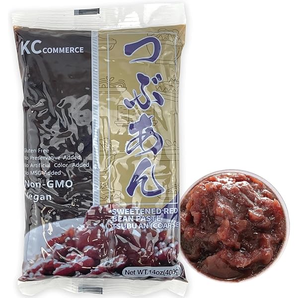 Amazon.com: chaganju Red Bean Paste, Adzuki Beans, Japanese Mochi
