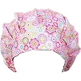 Women's Working Cap Adjustable Sweatband Classic Bouffant Work Cap for Women Ponytail