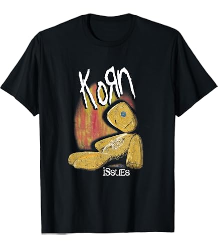 Amazon.com: Korn Issues Doll T-Shirt for Men and Women Music Band