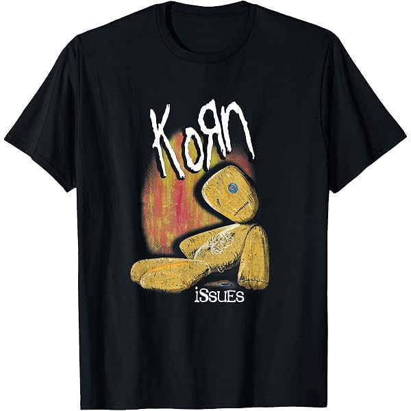 Amazon.com: Korn Issues Doll T-Shirt for Men and Women Music Band