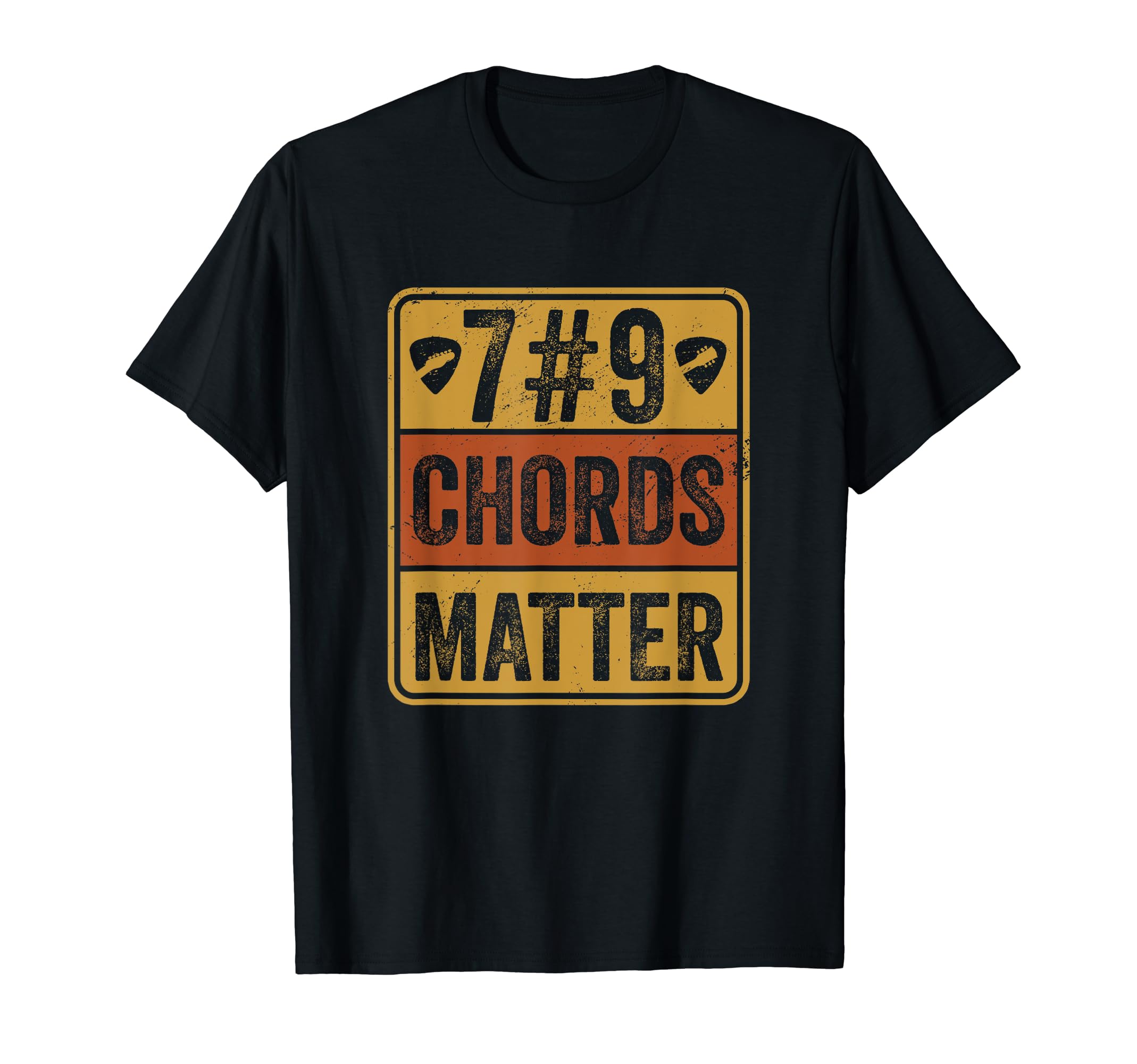 Guitar 7#9 Chords Matter funny Guitarist Blues Rock Music T-Shirt