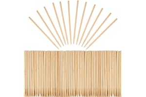 Heavy Duty Wood Stylus Tools for Scratch Art Wooden Stylus Stick Art Sticks (Pack of 100)
