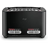 Sage by Heston Blumenthal the Smart 4-Slice Toast, 2000 W - Black