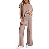 ANRABESS Lounge Sets For Women Summer Rib Knit 2 Piece Pajama Sets 2026 Casual Spring Beach Vacation Outfits Airport Clothes