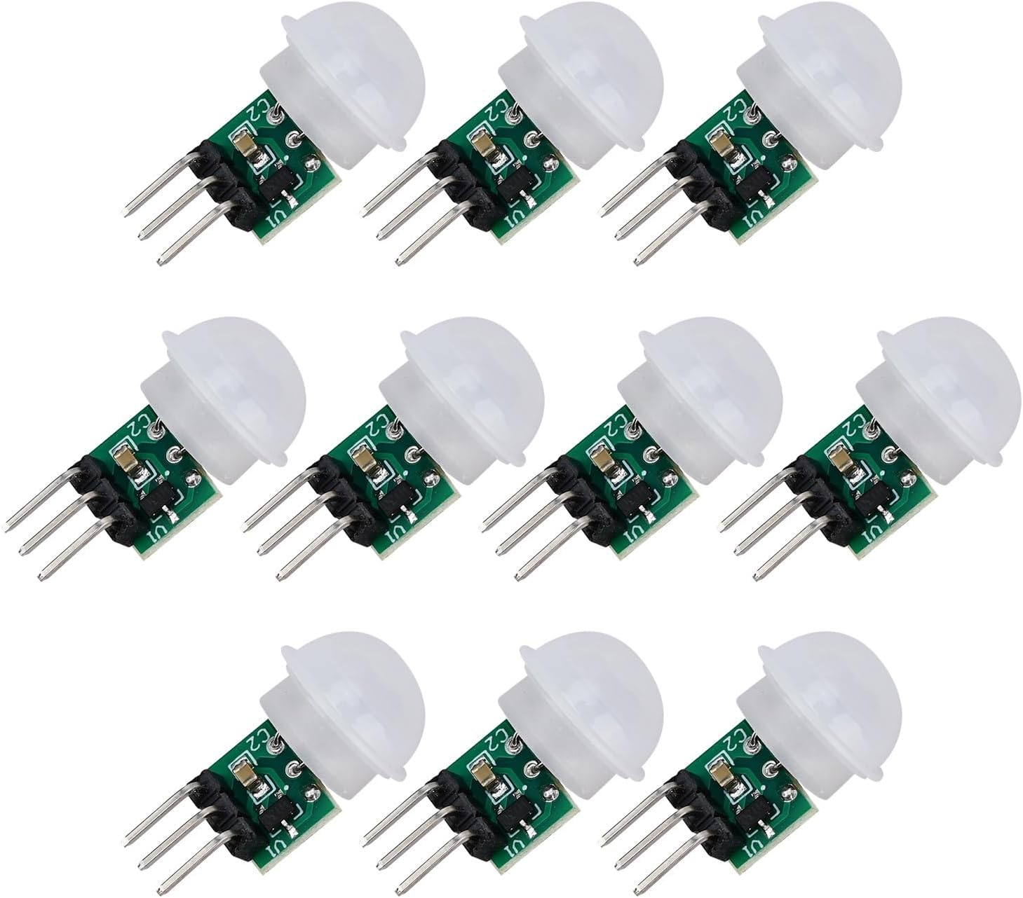 10pcs AM312 Mini PIR Motion Sensor Module Pyroelectric Human Infrared IR Distance Detector