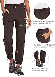 baleaf Travel Pants Women Hiking Long Tall
