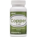 GNC Copper 2 MG 100 Vegetarian Tablets