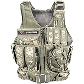 vAv YAKEDA Tactical Vest Outdoor Breathable CS Game Airsoft Vest Adjustable for Adults