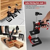 MEETOZ Labor Saving Arm Tool Jack 2 Pack 440LBS Lift Cabinets Flooring Windows view 6