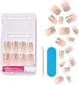 KISS Gel Fantasy Collection Glue-On Manicure Kit Fanciful Medium Nails view 6
