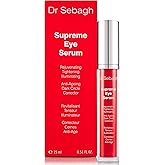 Dr Sebagh Supreme Eye Serum (0.51 fl oz) - Advanced Roll-On Formula - Designed to Aid Smoother Younger & Firmer-Looking Skin - Helps Reduce Puffiness Circles Fine Lines & Wrinkles - Boosts Elasticity