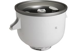 KitchenAid Ice Cream Maker Attachment - Excludes 7, 8, and most 6 Quart Models, Fits 5 to 6 quart Mixers