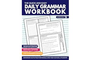 The Quick and Easy Daily Grammar Workbook: Grammar Activities for Middle and High School Students