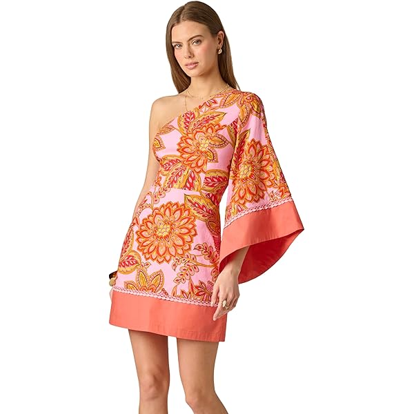 loose drop waist dress Long Sleeve Drop Waist Dress main image 1