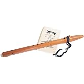 Native American Style G Flute, Cedar Beginner Flute Package with Book by Stellar Flutes. Stellar Basic G Flute (Flute Bag Not Included)