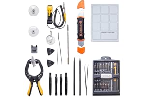 Syba Precision Screwdriver Set with Magnetic Driver Kit, Professional Electronics Repair Tool Kit with Portable Oxford Bag for Repair Cell Phone, iPhone, iPad, Watch, Tablet, PC, MacBook and More