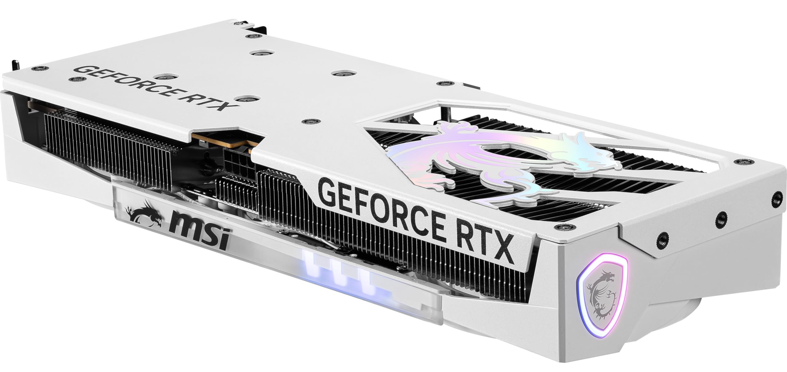 MSI Gaming RTX 5060 8G Gaming Trio OC White Graphics Card (8GB GDDR7,TBA-bit, Extreme Performance: TBA MHz, DisplayPort x3 2.1a, HDMI 2.1b, NVIDIA Blackwell Architecture)