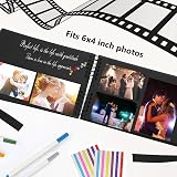 Newthinking Photo Scrapbook with 80 Black Pages 11.5x8.5in Accessories Kit view 5