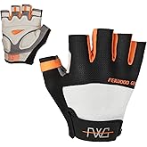 FEIWOOD GEAR Cycling Gloves Elastic Half Finger Bicycle Gloves Anti-Slip Shock Absorbing Padded MTB/Road Biking Gloves for Men/Women