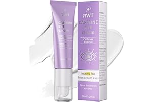 8% Caffeine Eye Cream & Retinol Under Eye Cream to Reduce Dark Circles, Puffiness, Wrinkles and Fine Lines, Anti Aging Under 