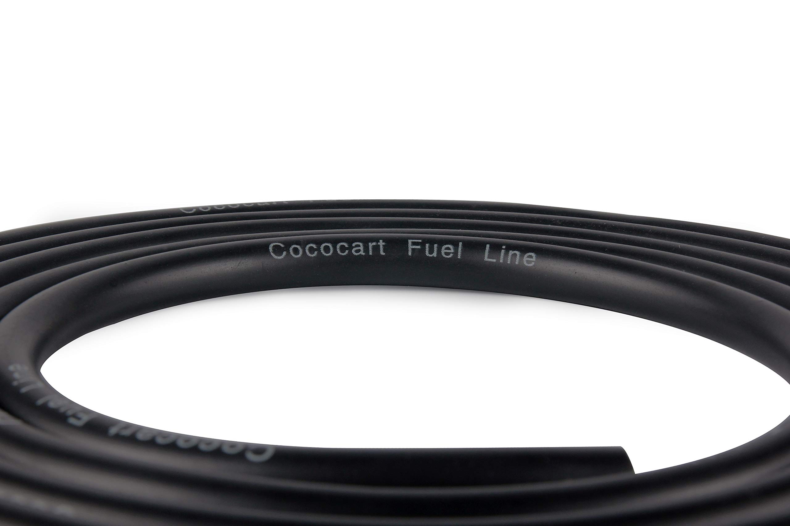 Cococart 9.85-Foot Length Stretchy 1/4 Inch ID Fuel Line+20pcs 2/5\