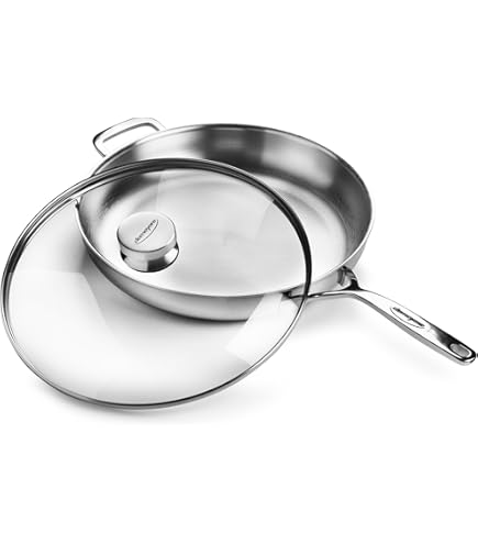 Amazon.com: Demeyere John Pawson Frying Pan, Silver: John Pawson