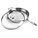 Demeyere 5-Plus 12.5-inch Stainless Steel Fry Pan