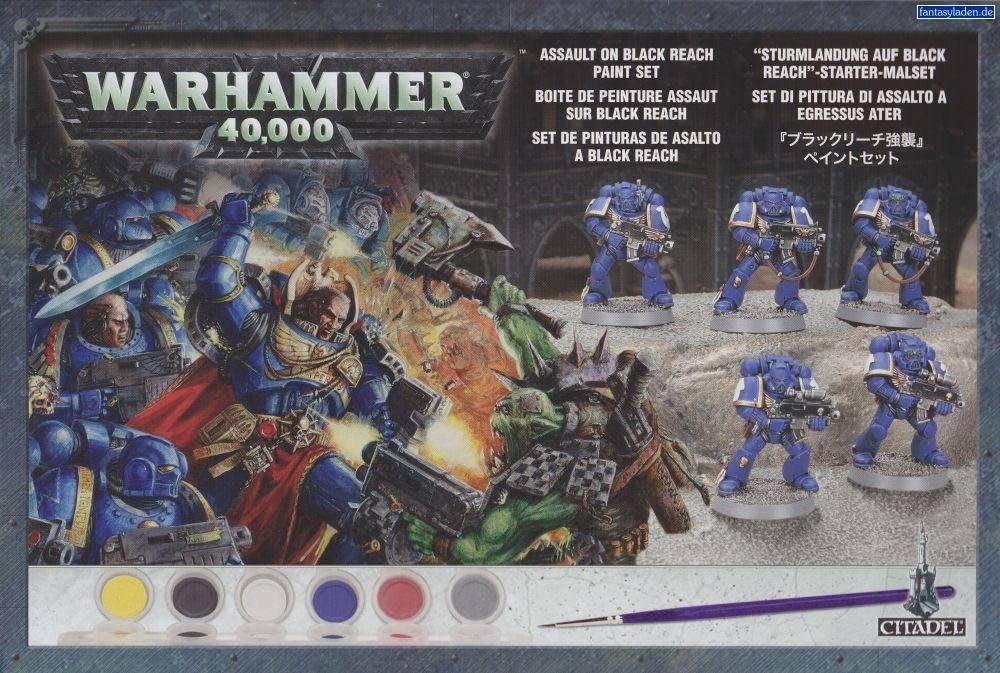 Warhammer 60-17. Caja de pintura (Black Reach): Amazon.es: Juguetes y juegos