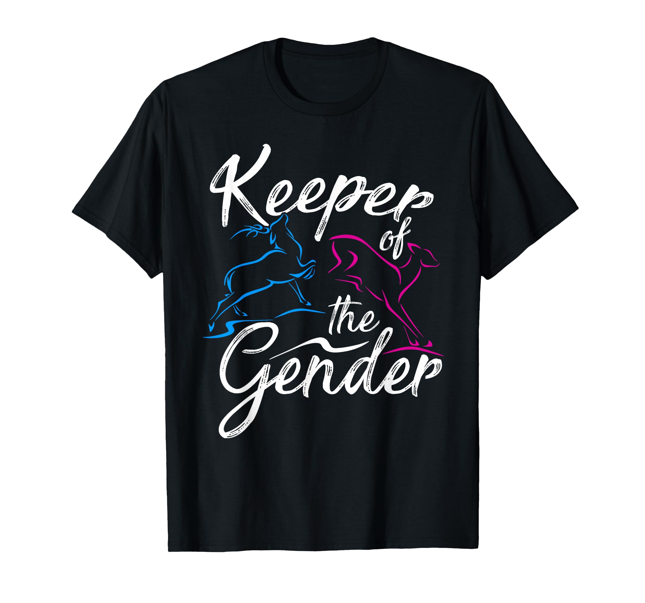 Keeper of the Gender Reveal Buck or Doe Party Idea T-Shirt