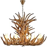 Hubrin Antler Chandelier, Industrial Country Style