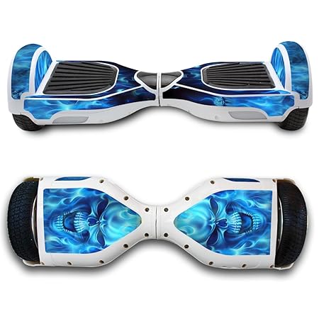 Buy Generic Self Balancing Scooters Skins Electric Protective Boards Stickers Skate Board Vinly Decals For Two Wheel Self Balance Board Blue Daemon Online At Low Prices In India Amazon In