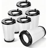 Aymthgt 6 Pack VAF-1TM Filter Replacement for Electrolux Ergorapido Vacuum | EHVS2510AW VS3510AR Standard &amp; Pet Version Vacuum, Part # EL65522