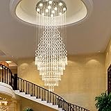 Luxury Large Foyer Chandelier, Modern 12-Lights
