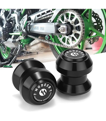 Amazon.com: MDSMBK Motorcycle Accessories 8MM Slider Stand Swing