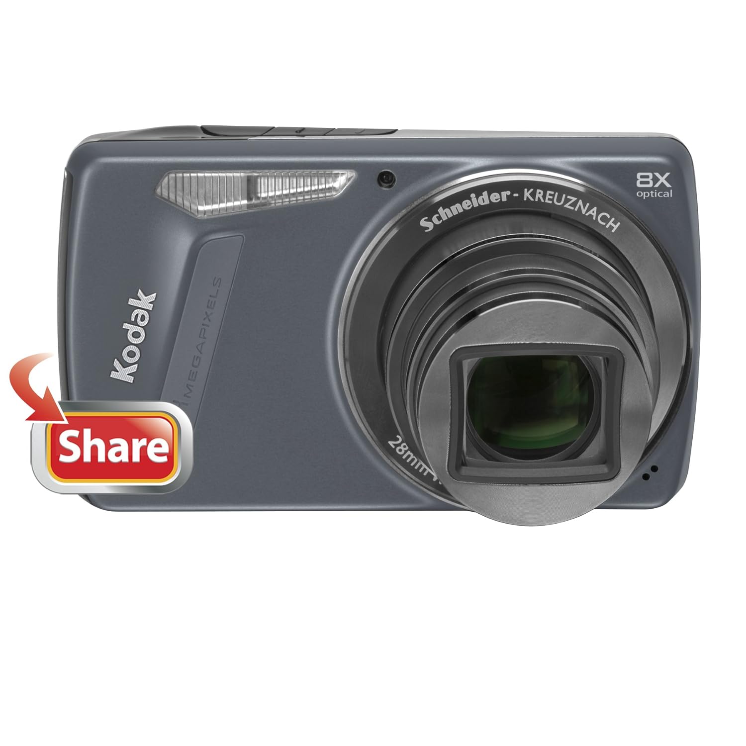 Amazon.com : Kodak Easyshare M580 14 MP Digital Camera with 8x Wide Angle  Optical Zoom and 3.0-Inch LCD (Blue) : Point And Shoot Digital Cameras :  Camera & ...