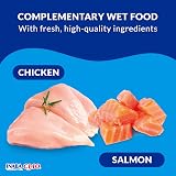 INABA Ciao Stew Wet Cat Food Chicken with Salmon 12 Packs 480g view 3
