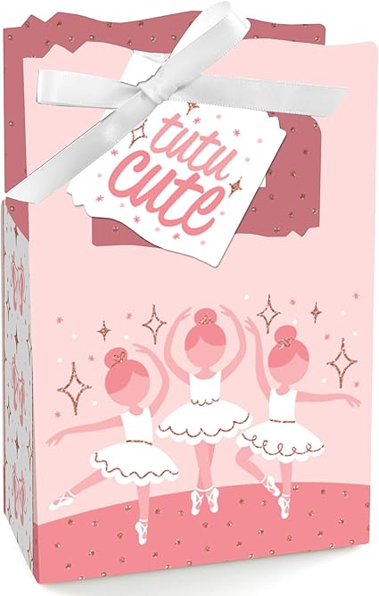 ballerina baby shower favors