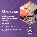 Hexeal Red Antifreeze 10L Ready Mix 2 x 5L Long Life Coolant & Antifreeze view 4
