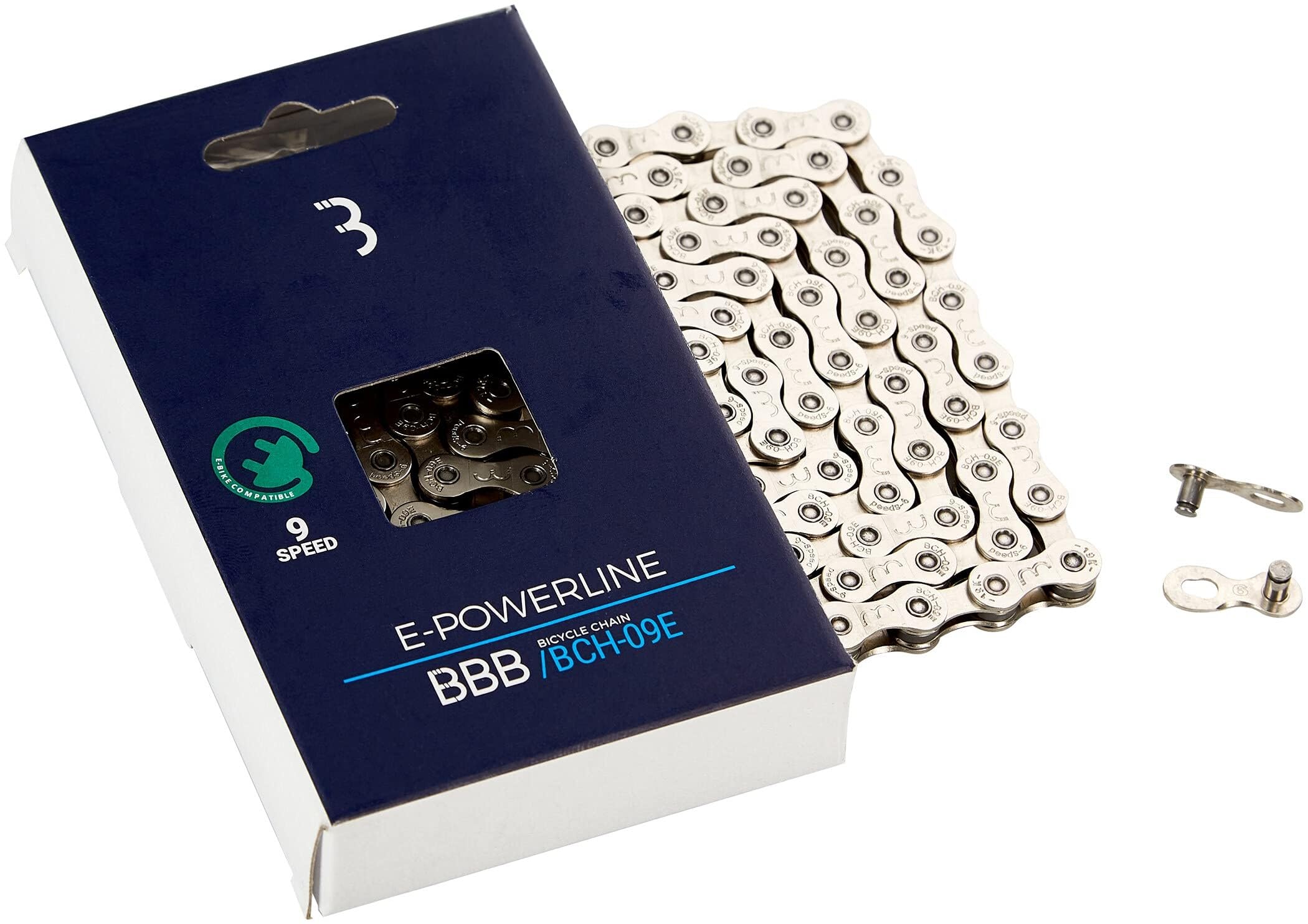 BBB E-Powerline Single 9spd Chain in Silver