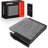 A-Premium Cabin Air Filter with Activated Carbon Compatible with Nissan | for Versa 2007-2013, 1.6L 1.8L, Replace# 27274ED000