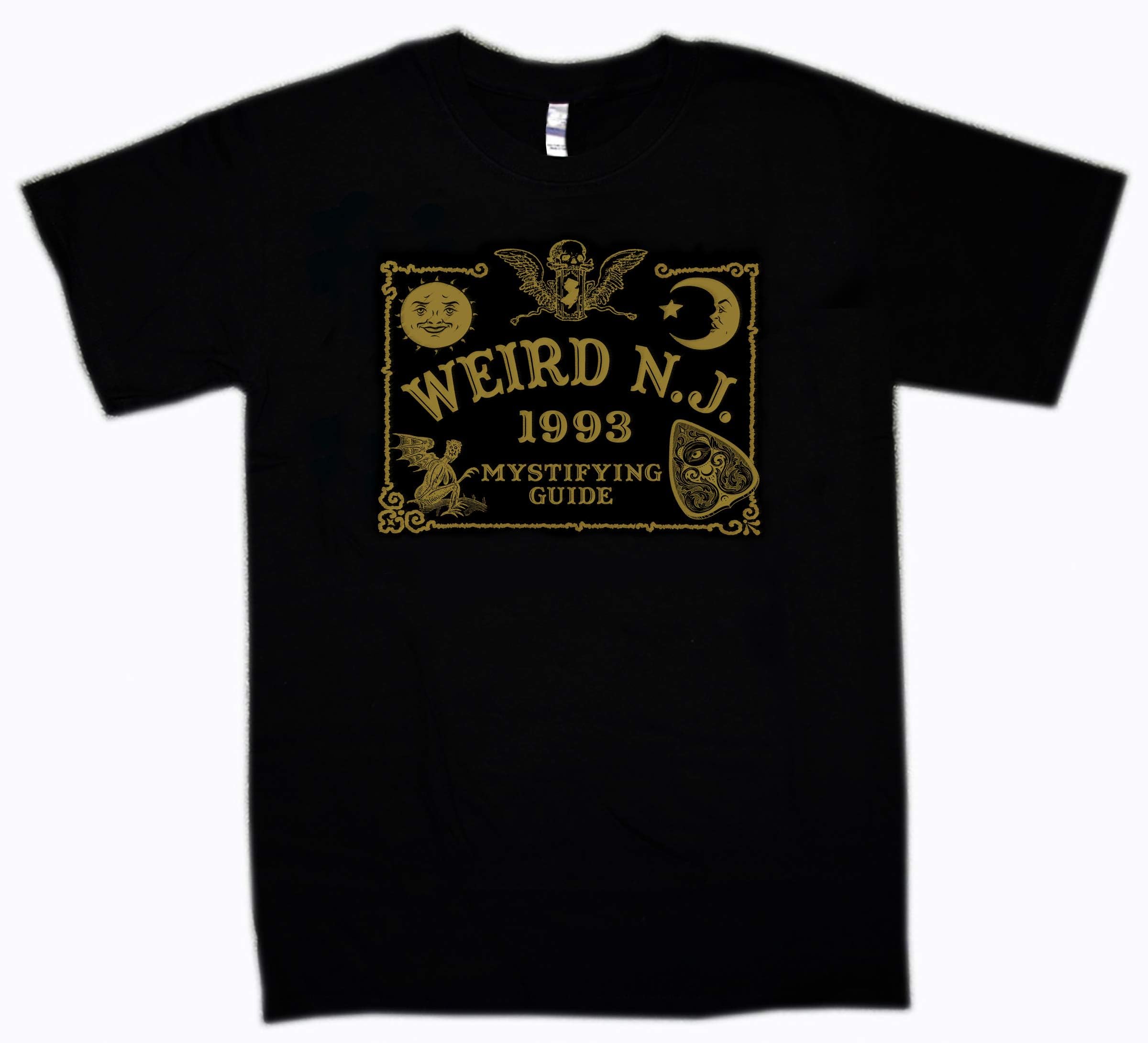 Weird NJ Mystifying Guide T-Shirt XX-LARGE