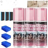 Polishing Cleaner Car Interior Spray, 2026 Upgrade Interior Detailer Spray for Dashboards, Seats, Leather, Plastic - All Purpose, Fast-Drying, No-Rinse Formula, Restores Shine &amp; Prevents Damage (3PCS)