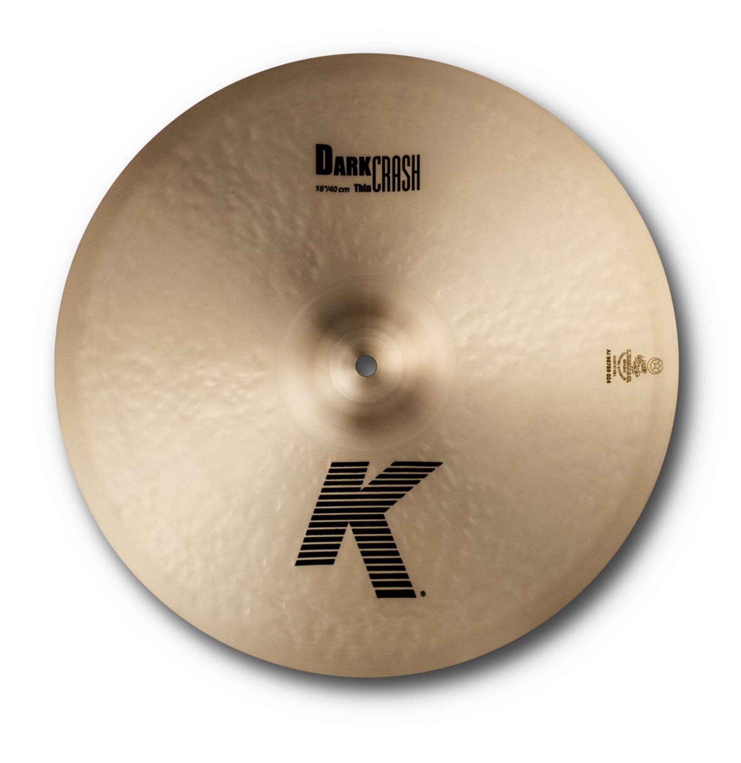 Zildjian K' Dark Crash Thin 16", Traditional Finish - Crash Cymbal — image 1