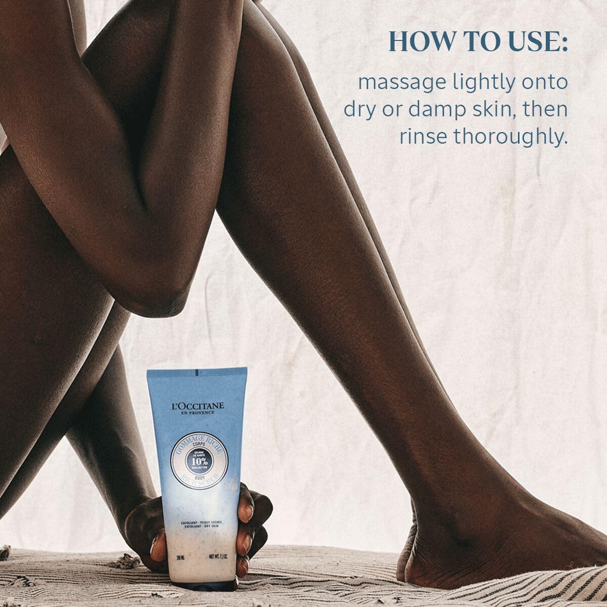 L'OCCITANE Shea Butter Rich Body Scrub 7.00 oz