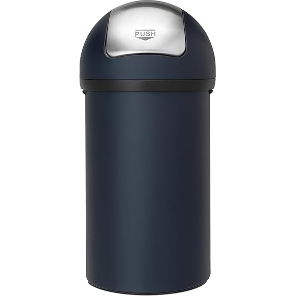 Brabantia Push Bin 60 Litre Navy Blue